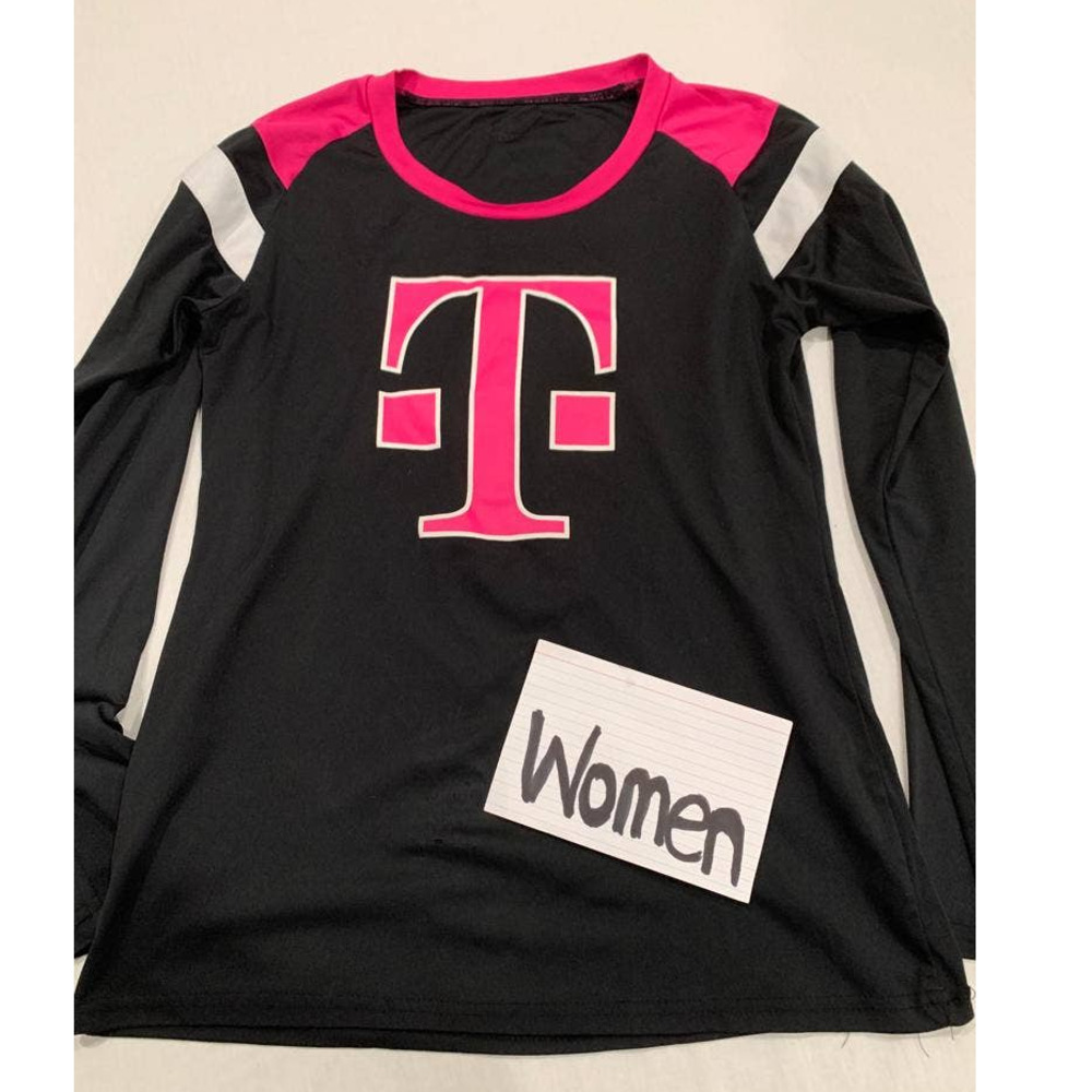 T-Mobile SportTek DRI-FIT Black T-Shirt Winners Circle Employee Work Gear M